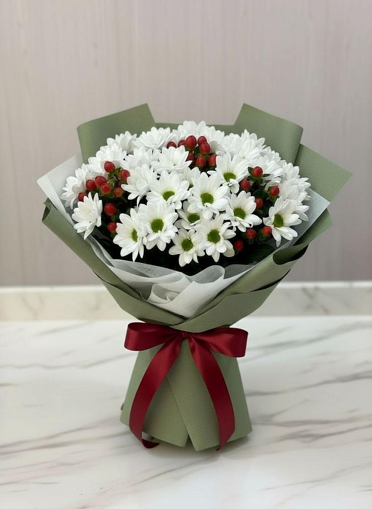 Букет цветов из: Хризантемы в Красногвардейском Республика Крым