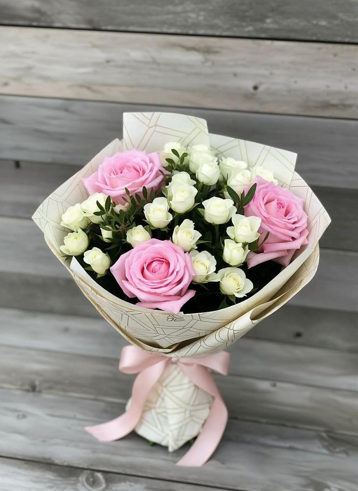 Букет цветов из: Розы в Красногвардейском Республика Крым