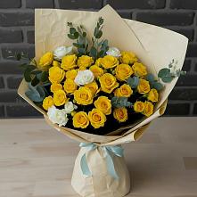 Букет цветов из:  Розы в Красногвардейском Республика Крым