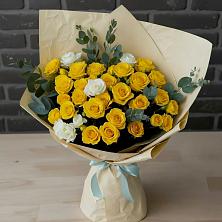 Букет цветов из:  Розы в Красногвардейском Республика Крым