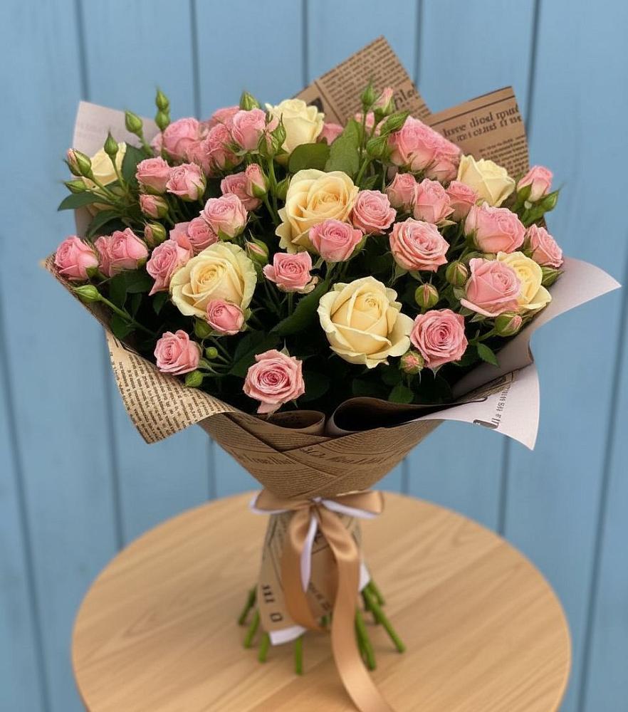 Букет цветов из: Розы в Красногвардейском Республика Крым