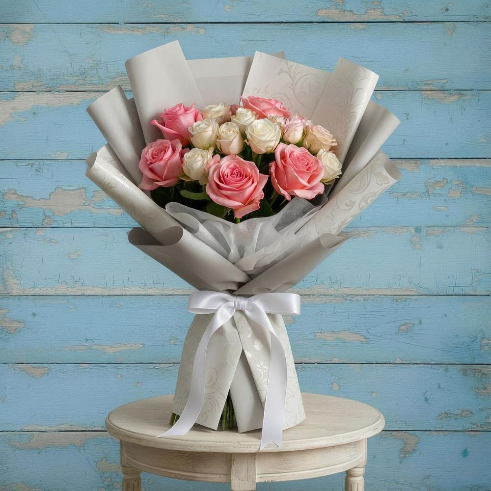 Букет цветов из: Розы в Красногвардейском Республика Крым