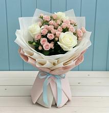 Букет цветов из:  Розы в Красногвардейском Республика Крым