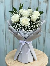 Букет цветов из:  Розы в Красногвардейском Республика Крым