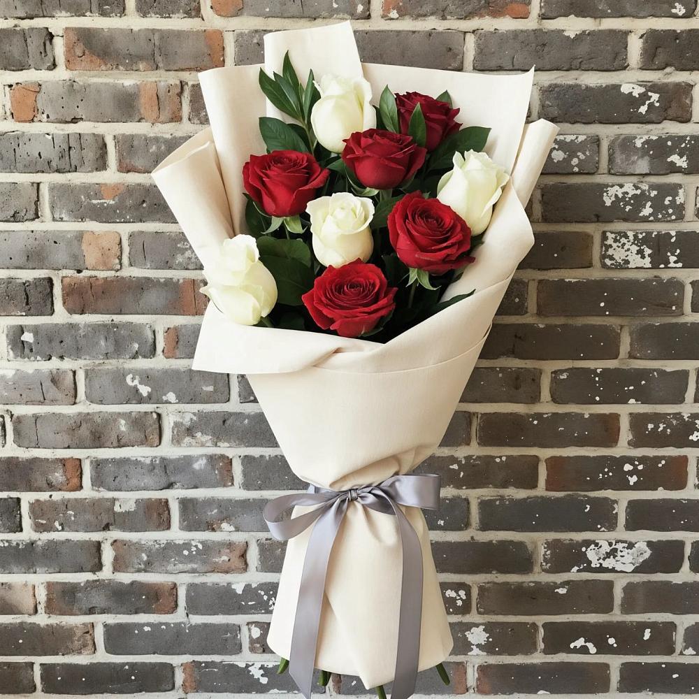 Букет цветов из: Розы в Красногвардейском Республика Крым