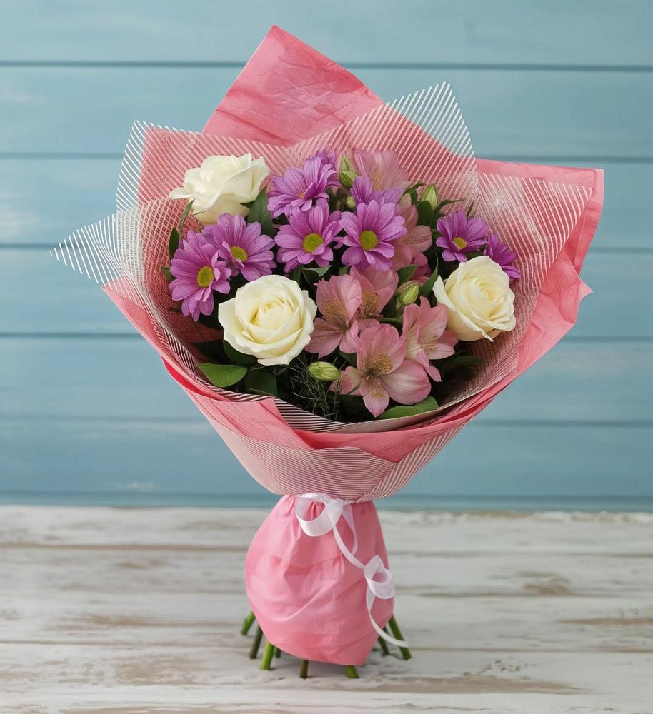 Букет цветов из: Герберы в Красногвардейском Республика Крым