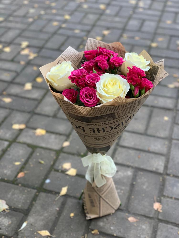 Букет цветов из: Розы в Красногвардейском Республика Крым