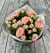 Букет цветов из:  Розы в Красногвардейском Республика Крым