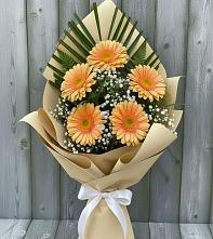 Букет цветов из:  Герберы в Красногвардейском Республика Крым