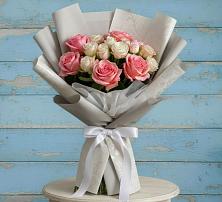 Букет цветов из:  Розы в Красногвардейском Республика Крым